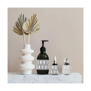 4 rollos de 8 yardas con forma de flor de diamantes de_3