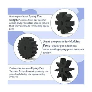 Accesorio para girador de bolígrafo epoxi adaptador de_3