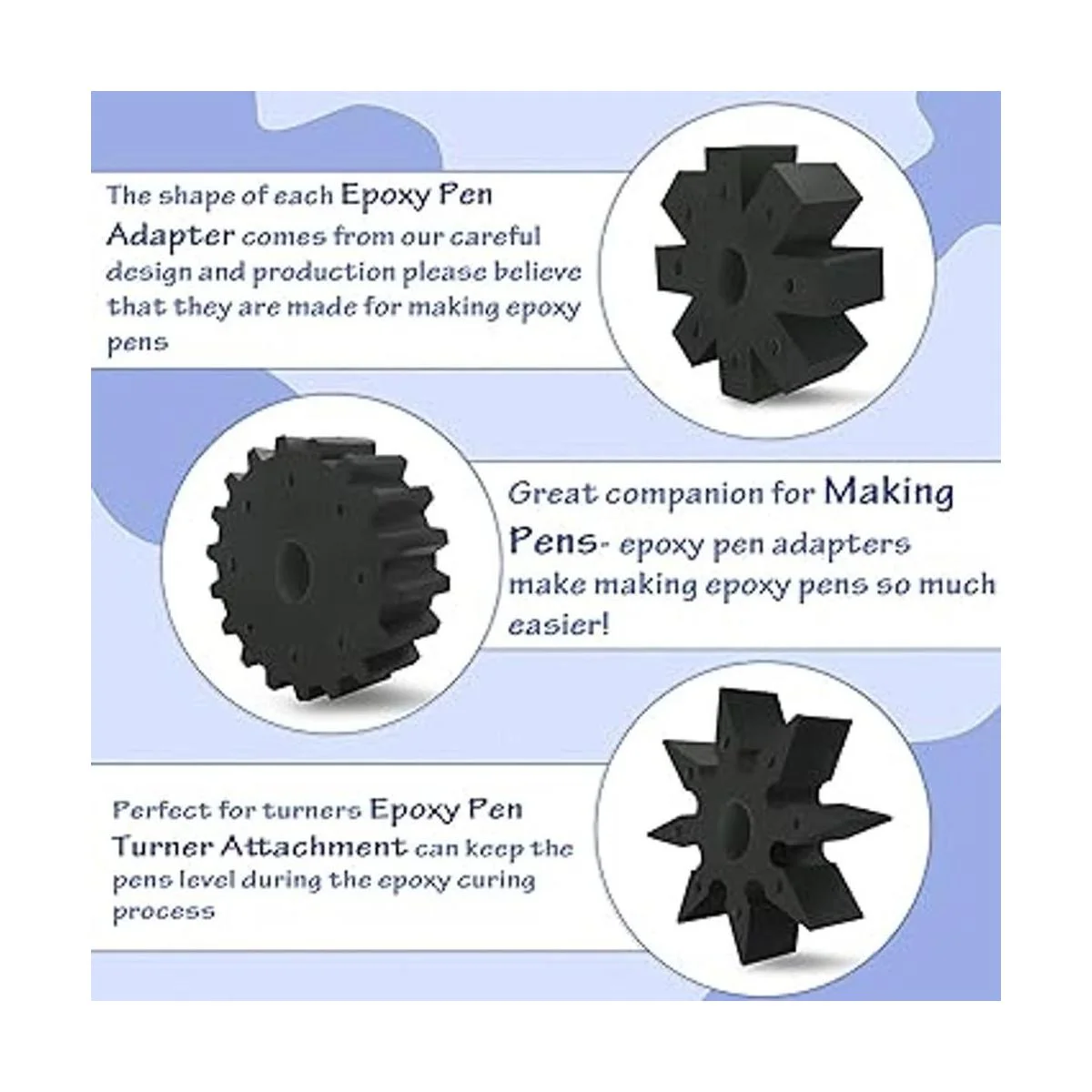 Accesorio para girador de bolígrafo epoxi adaptador de_3