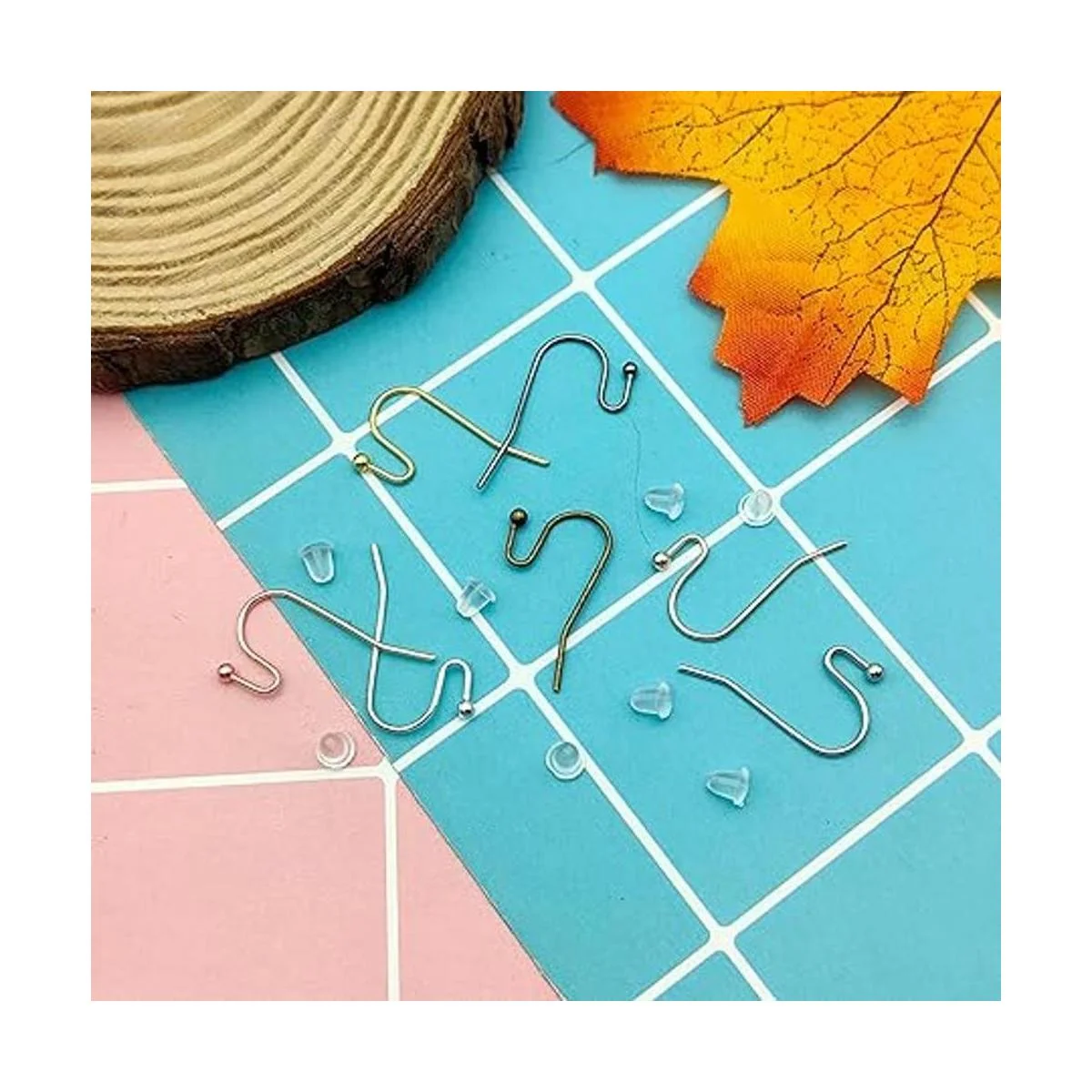 350 ganchos franceses para pendientes con 400 piezas de_7