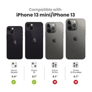 Tensea Protector de lente de cámara para iPhone 13 Mini_2