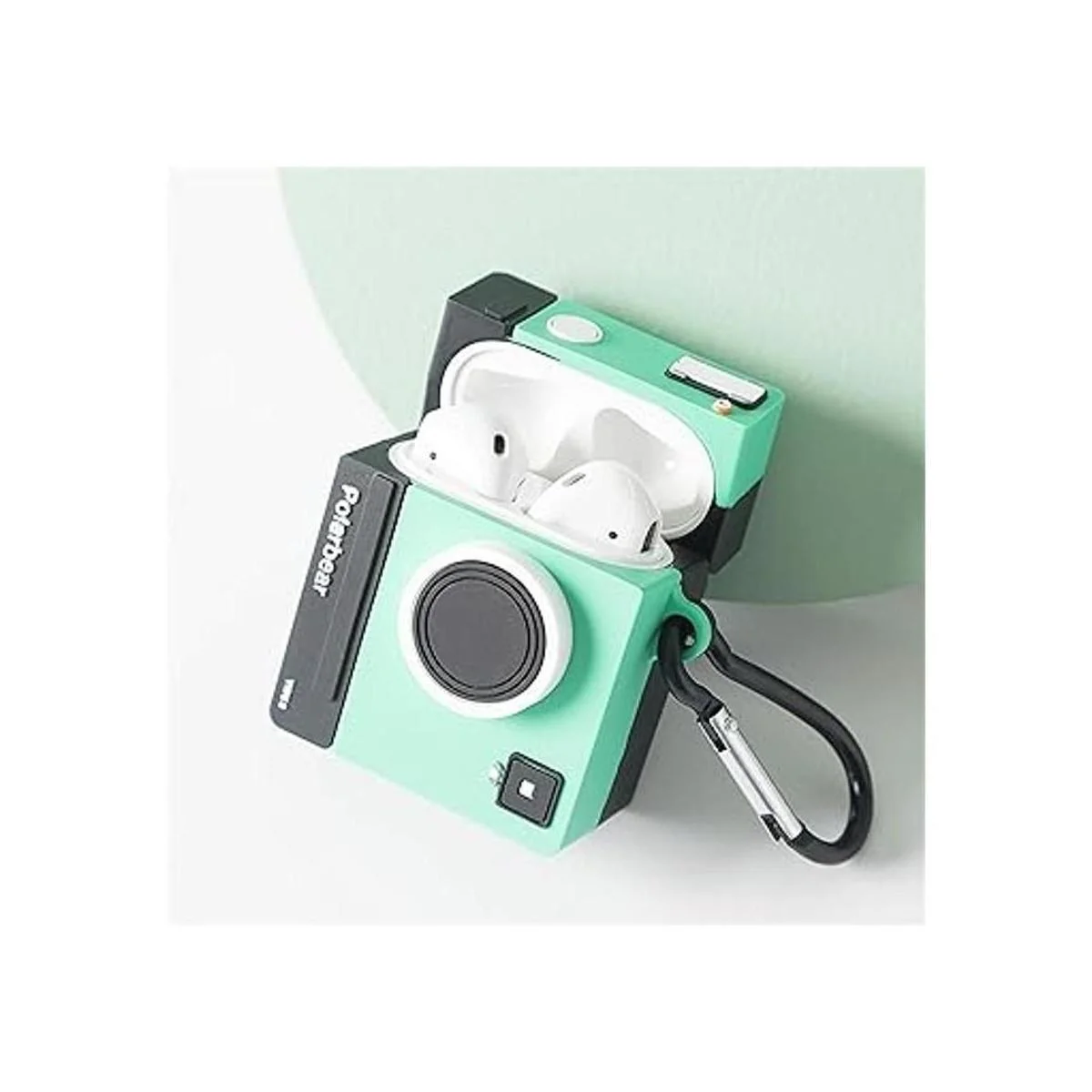 Besoar Funda para cámara verde para Airpod 12 diseño de_4