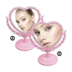 Espejo de tocador de mesa de 7 pulgadas 1x3X espejo de_2