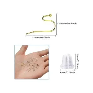 350 ganchos franceses para pendientes con 400 piezas de_3