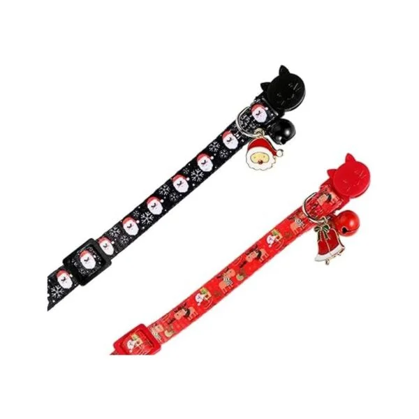 BoomBone Collar de gato de vacaciones paquete de 2_3