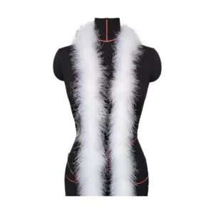 Boa de plumas de marabú esponjosas de 2 yardas 0.71 oz_3