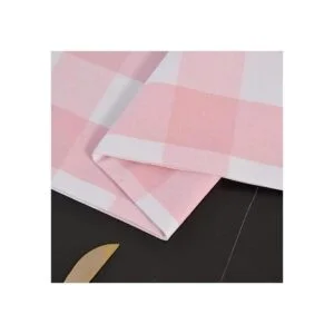 NATUS WEAVER Camino de mesa de estilo rústico de 2 lados_5