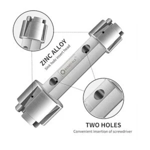Bdmetals Llave removedor de drenaje de tina llave de_3