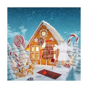 Saco de dormir accesorio de Navidad para muñeca elfa_2