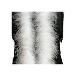 Boa de plumas de marabú esponjosas de 2 yardas 0.71 oz_5