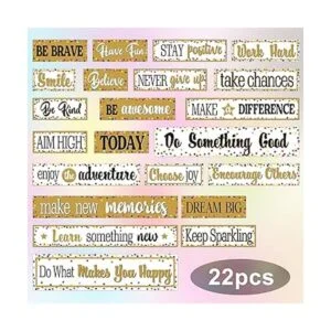 22 piezas de decoración de tablón de anuncios de la_3