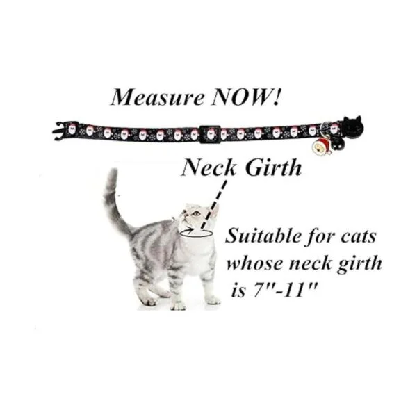 BoomBone Collar de gato de vacaciones paquete de 2_4