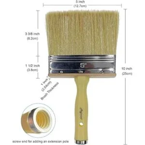 Magimate Cepillo de cubierta para aplicar manchas pincel_4