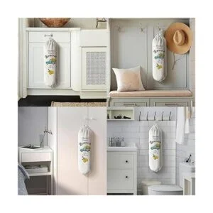 Hglian Farmhouse Dispensador de bolsas de plástico con_6