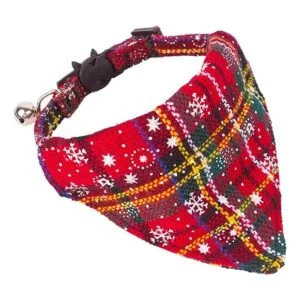 ADOGGYGO Christmas Cat Collars Breakaway with Bell 2 Pack_2