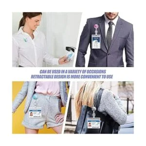 BOTRINUO Clip retráctil para carrete de insignia soporte_3