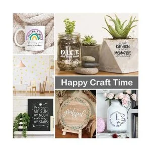 HTVRONT Vinilo blanco permanente para Cricut Rollo de_2