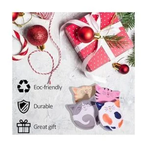 Juego de 4 posavasos divertidos para bebidas absorbentes_6