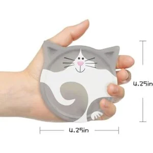 Juego de 4 posavasos divertidos para bebidas absorbentes_3