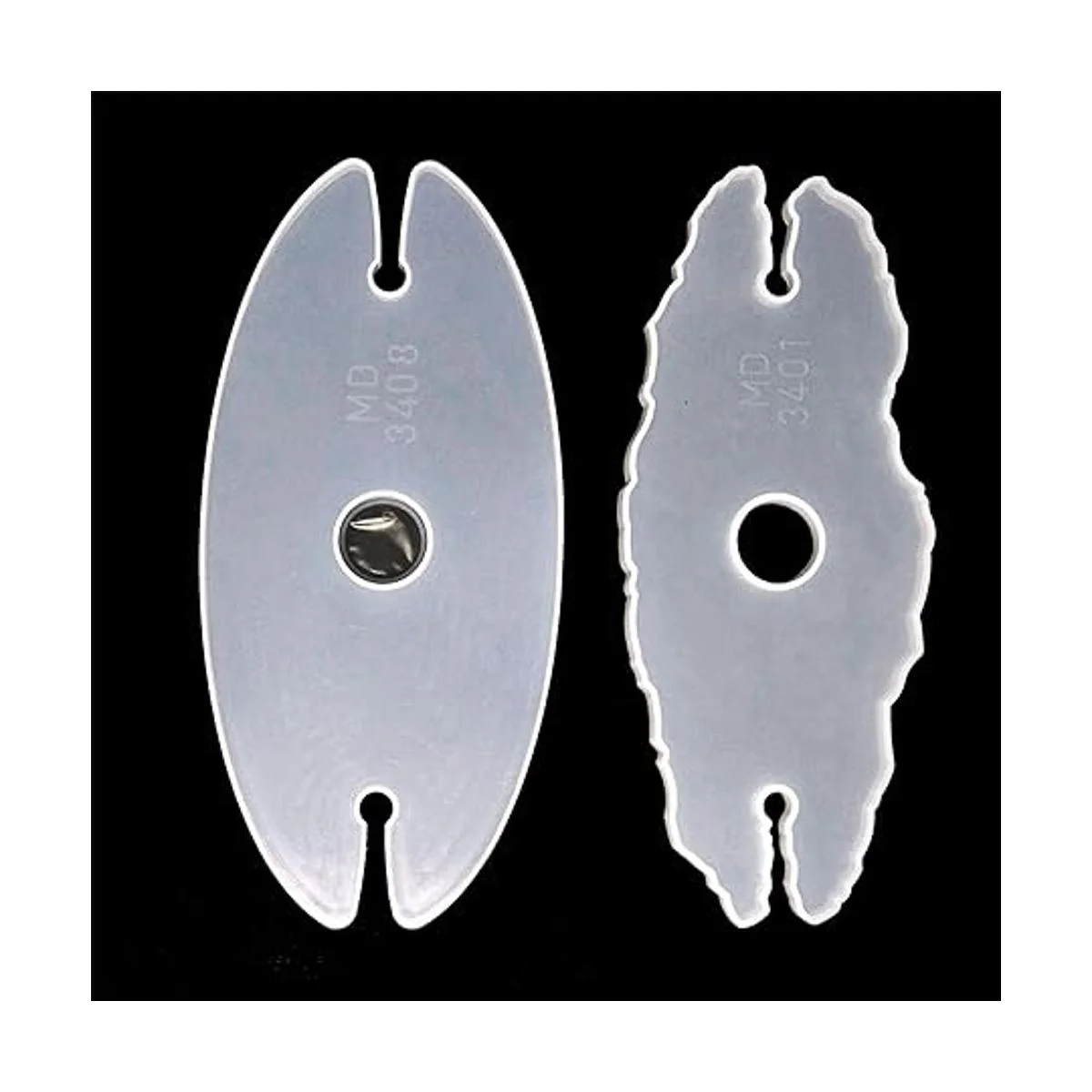 Honbay 2 moldes de silicona para soporte de vino moldes_3