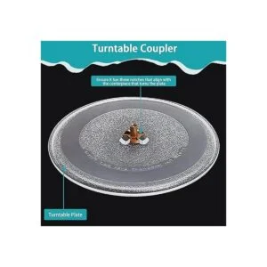 Gemroom Farberware Galanz Bandeja pequeña de cristal para_3