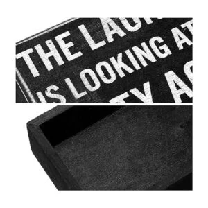 Letrero de madera para decoración de cuarto de servicio_3