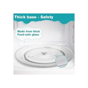 Gemroom Farberware Galanz Bandeja pequeña de cristal para_4