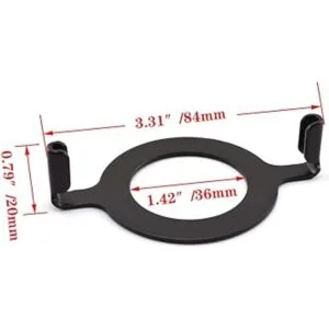 DTTRA Soporte para arpa de lámpara de 8.0 in y base de_4