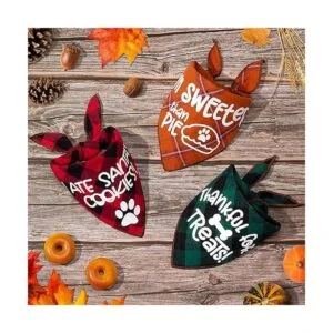 Paquete de 3 pañuelos de Acción de Gracias diseño clásico_7