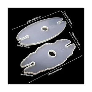 Honbay 2 moldes de silicona para soporte de vino moldes_2