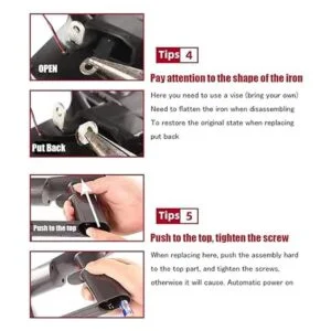 ODASHEN Accesorios de botón de interruptor de encendido_6