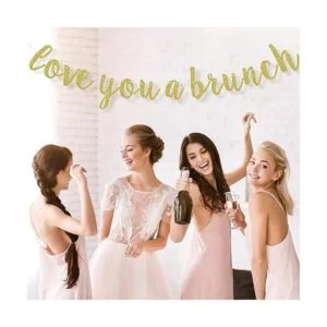 Love You A Brunch Cartel de despedida de soltera fiesta_2