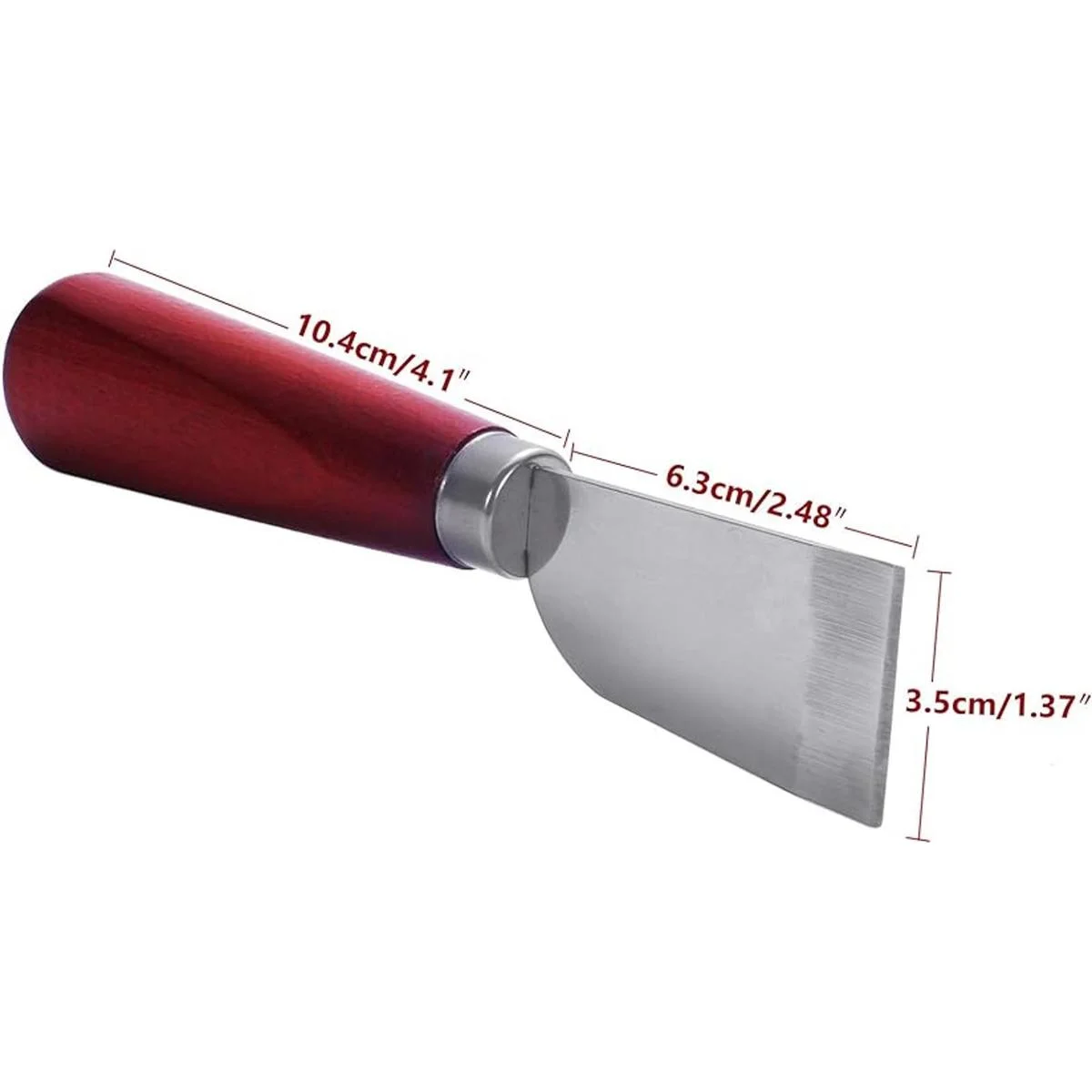 DUJISO Cuchillo de cuero cuchillo de corte cuchillo de_2