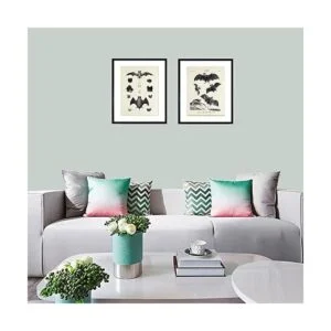 4 piezas de decoración de pared de murciélagos arte de_5