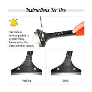 DIYSELF Rascador de maquinilla de afeitar raspador de_4