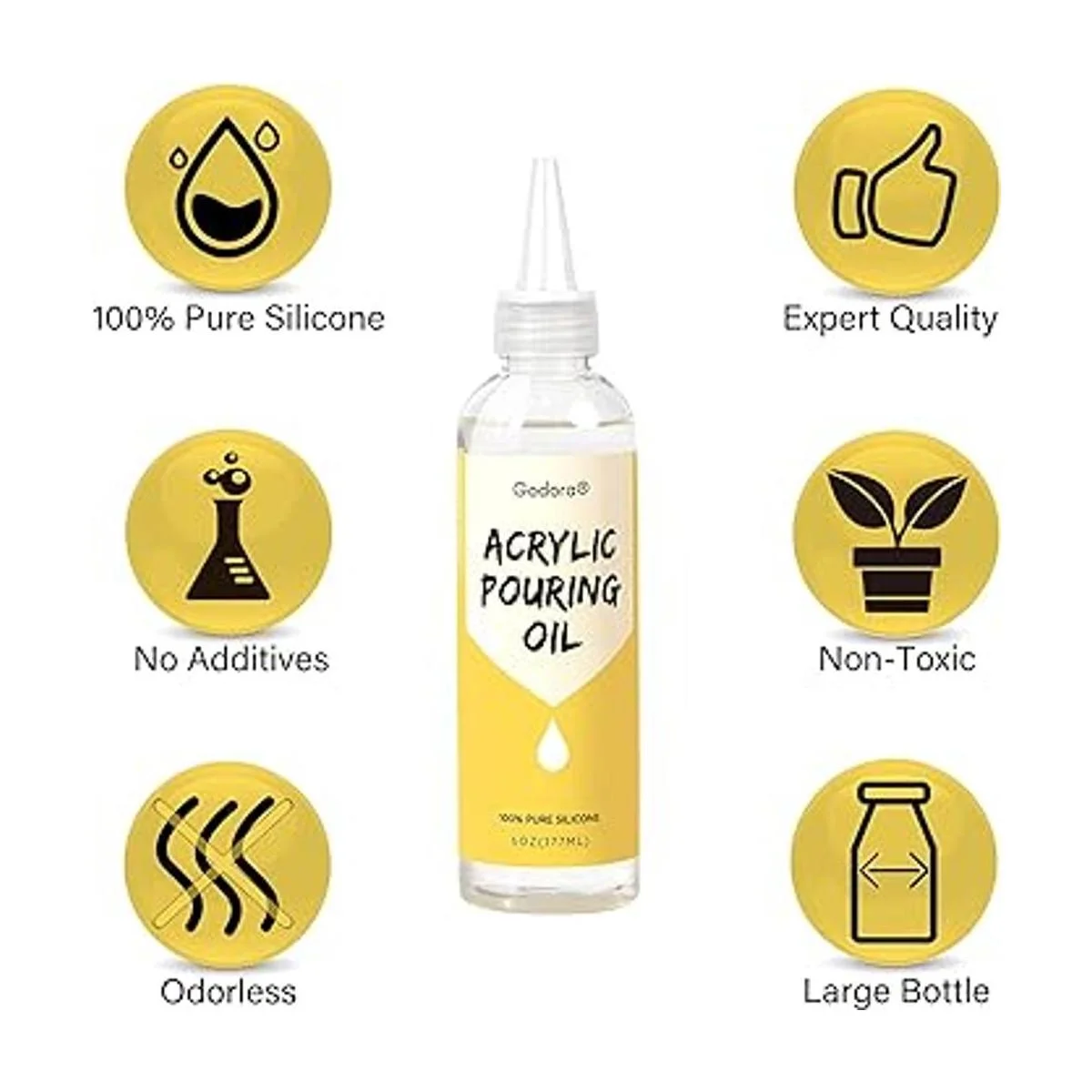 Aceite de silicona 100 puro de 6 onzas para verter_3