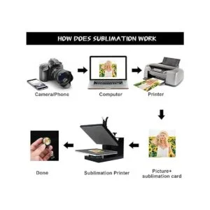 Hotop Calcomanías de aluminio en blanco de sublimación de_4