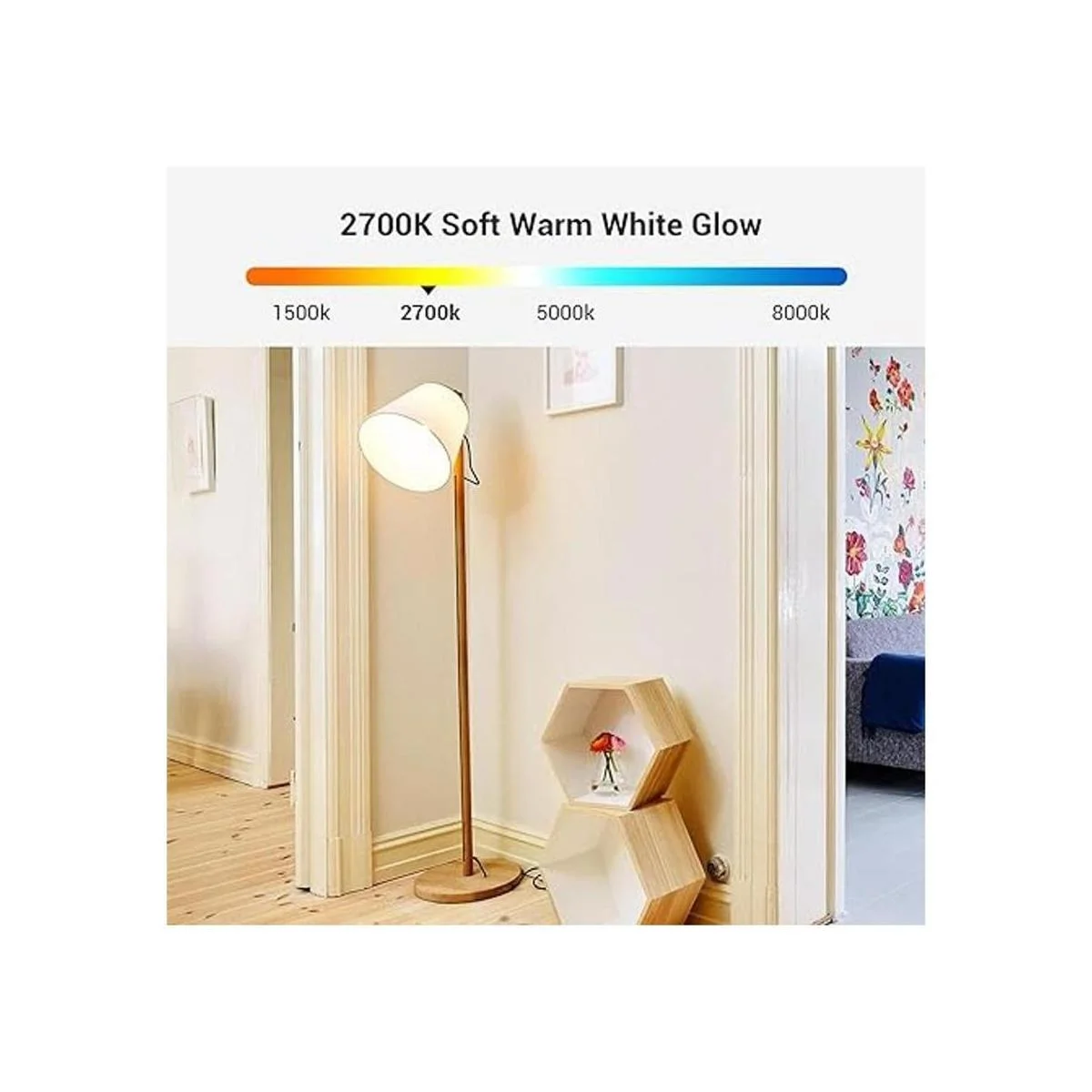 DEWENWILS Bombilla LED GU24 equivalente a 60 W bombillas_4