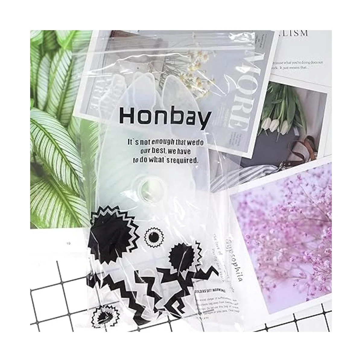 Honbay 2 moldes de silicona para soporte de vino moldes_7