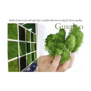 Musgo artificial preservado de 3.5 onzas para plantas en_6