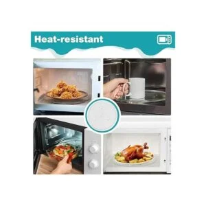 Gemroom Farberware Galanz Bandeja pequeña de cristal para_6