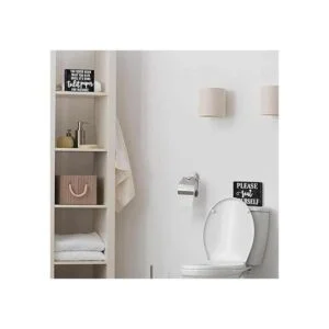 2 piezas divertidas de decoración de baño de granja You_4