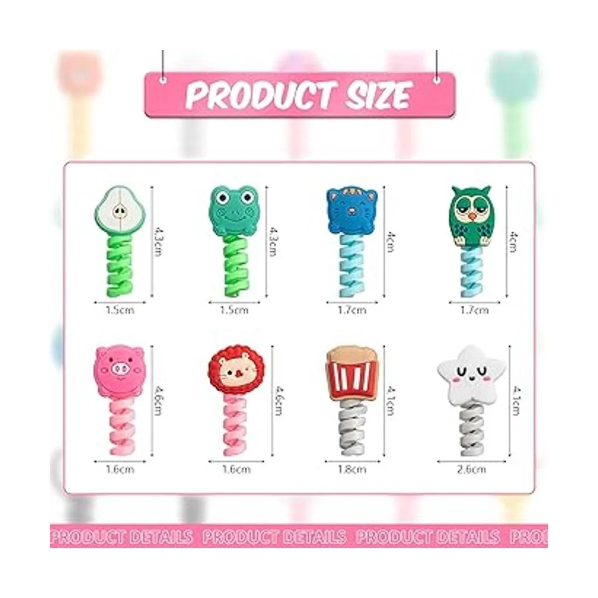 32 protectores de cable de carga de dibujos animados_2