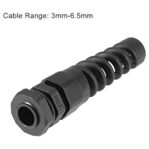 Uxcell PG7 Cable Glándula 0.118 in0.256 in Agujero de_2