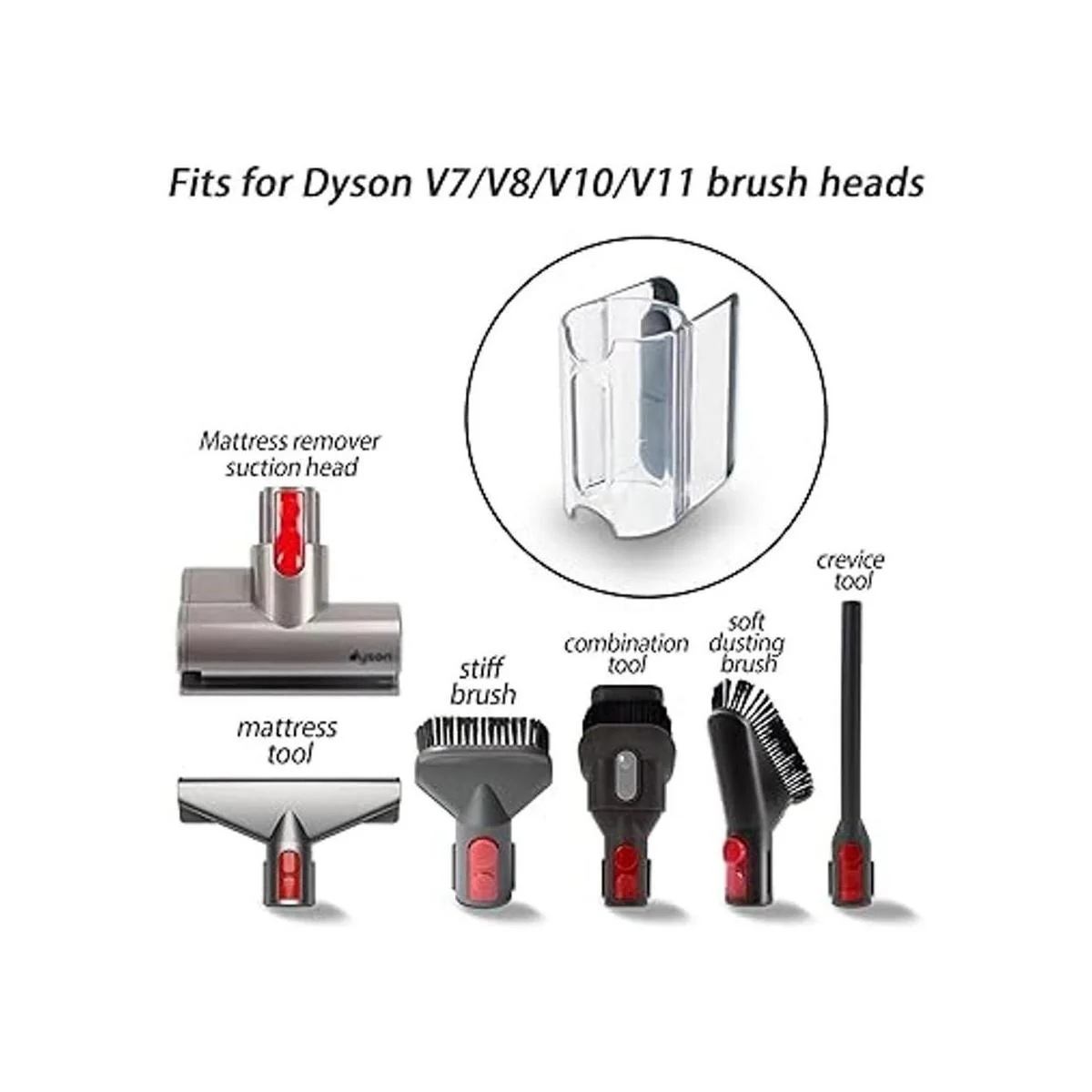 Soporte de accesorios para aspiradora Dyson V11 V10 V8 V7_6