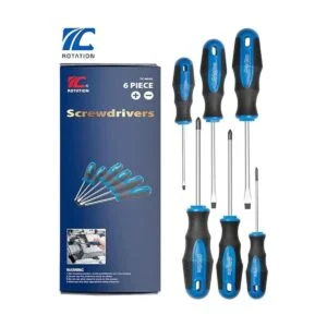 Juego de 6 destornilladores de punta magnética 3 Phillips_7