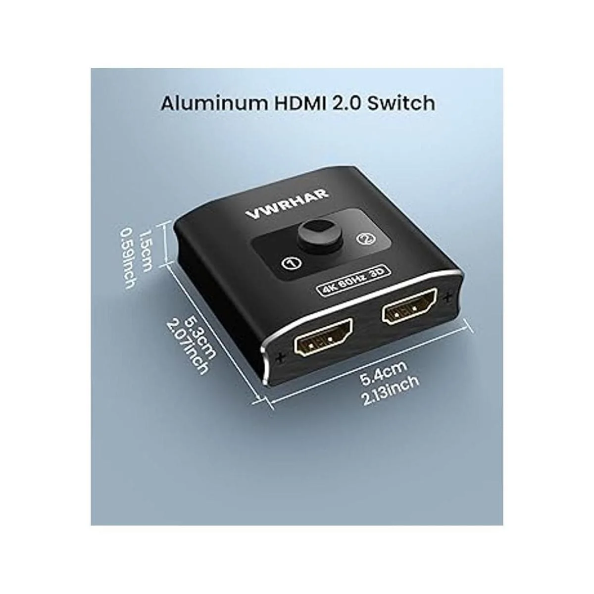 Interruptor HDMI Divisor HDMI 4K a 60 Hz conmutador HDMI_7