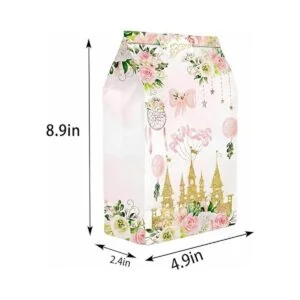 24 bolsas de recuerdos de fiesta de princesa con_3