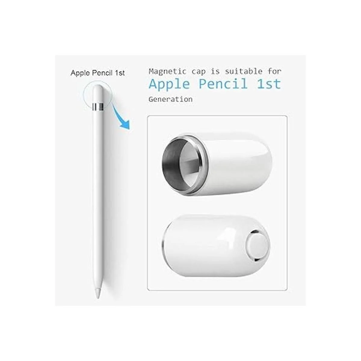 MJKOR Tapa de repuesto magnética y adaptador de carga para_2