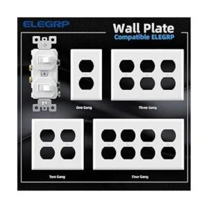 ELEGRP Interruptor de luz de doble palanca interruptor de_4